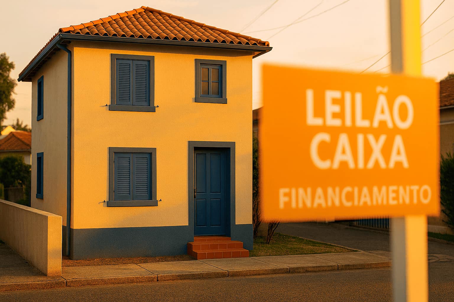 Comparação entre leilão de imóveis da Caixa e outros investimentos, construção de patrimônio no Paraná